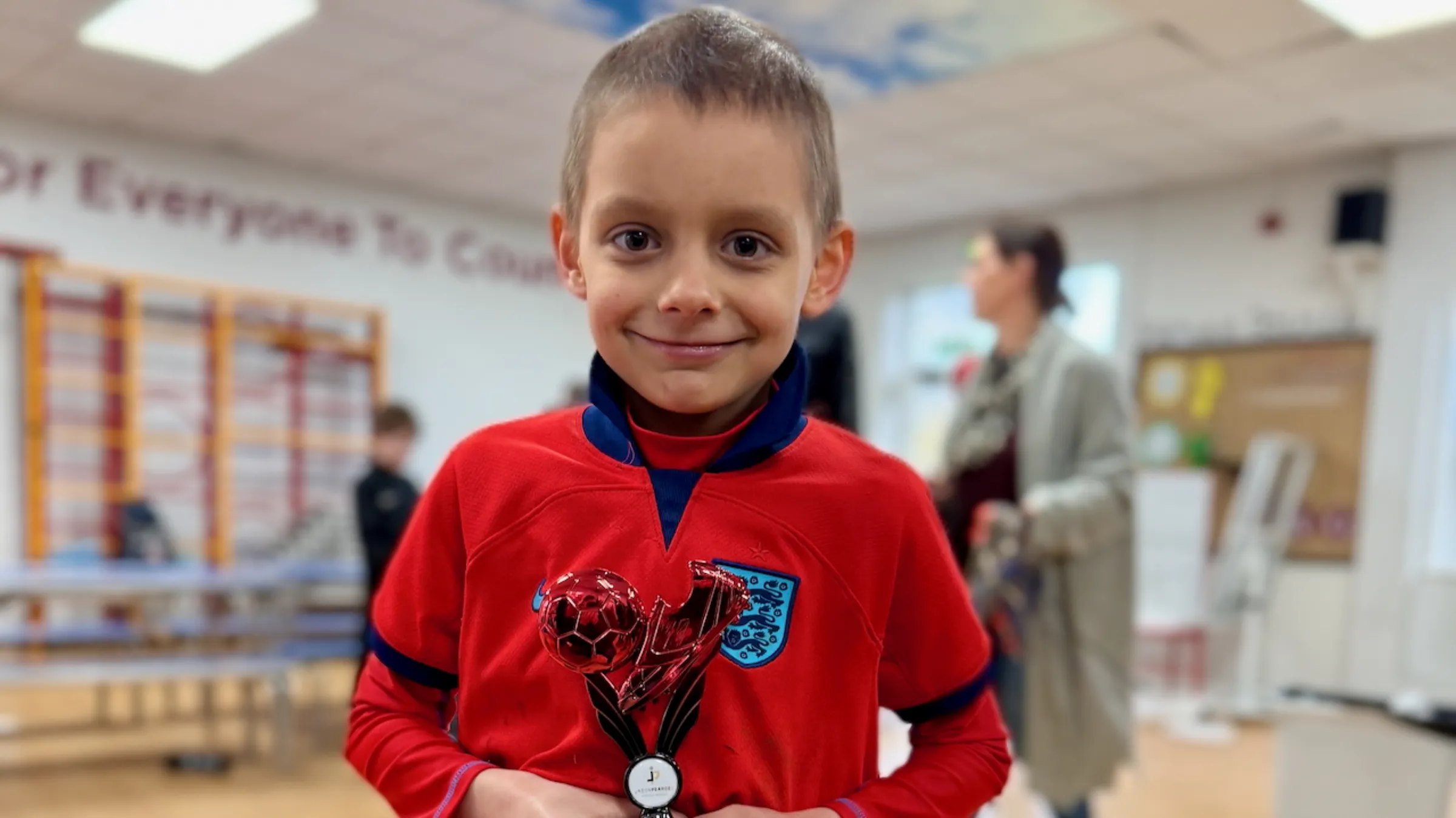 Back on the Pitch - Aleks Wins Football Trophy! ⚽